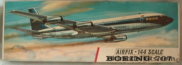Airfix 1/144 Boeing 707 - BOAC Airlines, SK600 plastic model kit